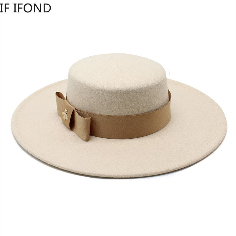 Chapéu Feminino Fedora Francês