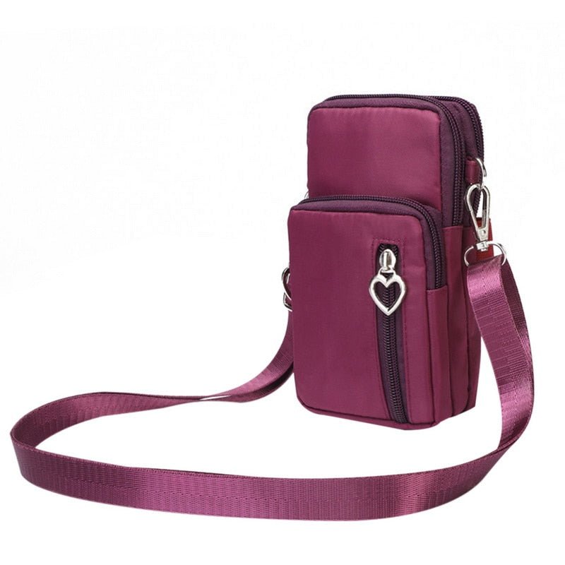 Bolsa Para Celular Crossbody Feminina Pequena