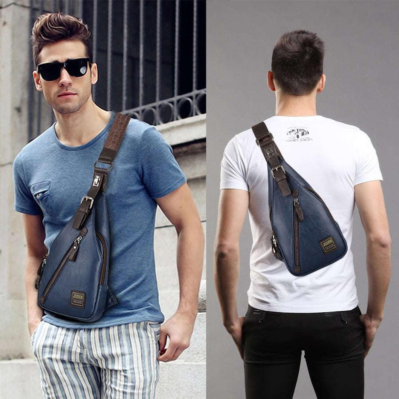 Bolsa De Ombro Pochete Masculina + Carteira Premium Grátis